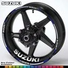Suzuki motociklų ratlankių lipdukai