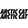 Technikos užrašo lipdukai Arctic Cat, ryškaus šrifto, 2 vnt.