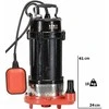 Universalus vandens siurblys su filtru 750W