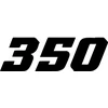 Yamaha 350 warrior motociklo lipdukai