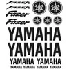 Yamaha Fazer motociklo lipdukų rinkinys