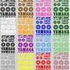 Yamaha FZ8 lipdukų rinkinys motociklo vinilo lipdukai