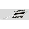 Yamaha libero motociklo lipdukai