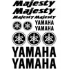 Yamaha Majesty lipdukų rinkinys