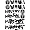 Yamaha Moto-Sport lipdukų rinkinys