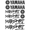 Yamaha Moto-Sport motociklo lipdukų rinkinys