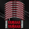 Yamaha motociklo ratlankių lipdukai