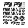 Yamaha R1 Exup motociklo logo lipdukų rinkinys, vinilo lipdukai