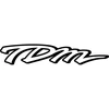 Yamaha tdm motociklo lipdukai