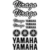 Yamaha Virago lipdukų rinkinys