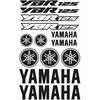 Yamaha YBR 125 motociklo lipdukų rinkinys