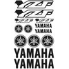 Yamaha YZF motociklo lipdukų rinkinys