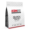 Greito paruošimo baltymų avižos ICONFIT, šokolado skonio, 1kg