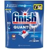 Indaplovių kapsulės FINISH Powerball Quantum Fresh, 60 vnt.