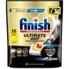 Indaplovių kapsulės FINISH Ultimate Plus Lemon, 36 vnt.