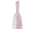 Beliani 2 dekoratyvinių pagalvių rinkinys makro 40 x 40 cm rožinė YANIKLAR