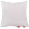 Beliani rinkinys 2 Dekoratyviniai pagalvės su triušio motif 45 x 45 cm baltos PHLOX