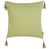 Beliani Rinkinys 2 dekoratyvinės pagalvės CHMISTAR 45 x 45 cm Žalias Solid