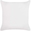 Beliani Rinkinys 2 dekoratyvinės pagalvės MAKNEH Medvilnė 45 x 45 cm Baltas Solid