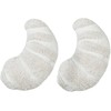 Beliani Rinkinys 2 dekoratyvinės pagalvės SNOWDROP Medvilnė 40 x 25 cm Baltas