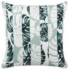 Beliani Rinkinys 2 sodo pagalvėlės TERMINI Augalinis raštas 45 x 45 cm Žalias