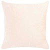 Beliani Rinkinys 2 dekoratyvinės pagalvės YARROW Velvet 45 x 45 cm Kremas Geometrinis raštas