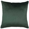 Beliani Rinkinys 2 Dekoratyvinės pagalvės BELLEROSE Velvet 45 x 45 cm Tamsiai žalias augalų raštas