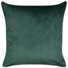 Beliani Rinkinys 2 BICOCCA Velvet pagalvėlės 45 x 45 cm Tamsiai žalias kalėdinis raštas