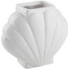 Beliani 3 dalių vonios aksesuarų rinkinys baltas SHELL