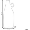 Beliani Wazon dekoracyjny SAMBHAR Metal 46 cm Mosiężny