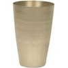 Beliani Pirkite AMRIT Metal Wazon 31 cm Auksinis
