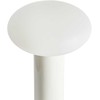 Beliani Bezprzewodowa lampa stołowa LED BUAYAN Ze ściemniaczem Metal Baltas