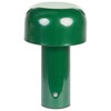 Beliani Bezprzewodowa lampa stołowa LED BESOS Ze ściemniaczem Metal Žalias
