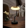 Beliani Bezprzewodowa lampa stołowa LED ALVIELA Ze ściemniaczem Metal Juodas