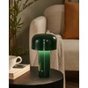 Beliani Bezprzewodowa lampa stołowa LED BESOS Ze ściemniaczem Metal Žalias