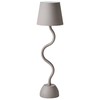 Beliani Bezprzewodowa lampa stołowa LED VOUGA Ze ściemniaczem Metal Kremas