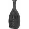 Beliani Wazon dekoracyjny ceramiczny 39 cm juoda THAPSUS!