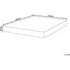 Čiužinys Beliani termoelastinė lova FANCY Tough 160 x 200 cm