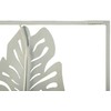 Beliani Sieninė dekoracija Liść PALLADIUM metalinė 90 cm auksinė