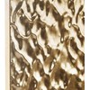 Beliani Dekoracja ścienna COIMBRA Metal 79 cm Auksinis