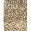Beliani Dekoracja ścienna COIMBRA Metal 79 cm Auksinis