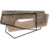 Beliani Sienų dekoracija ENNIS Metal 36 cm Ruda