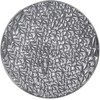 Beliani Dekoracja ścienna MOSCAVIDE Metal 60 cm Sidabrinė
