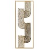 Beliani sienų apdaila THULIUM Metal 75 cm Auksinis