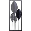Beliani Sienų dekoracija Lapas PLATINUM metalinė 75 cm spalvota