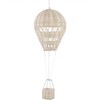 Beliani Dekoracja ścienna Balon BEMBA Rattan 60 cm Naturalny