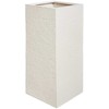 Beliani Gėlių vazonas DION 26 cm smėlio spalvos