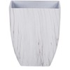 Shumee Beliani Doniczka MIRO 28 cm Baltas