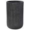 Beliani Doniczka 30 cm juoda EANTIO