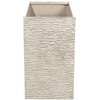 Beliani vazonas 34 x 80 x 56 cm smėlio EDESSA sp